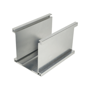 Solid Aluminum Extrusion Profile extruded Profiles U channel